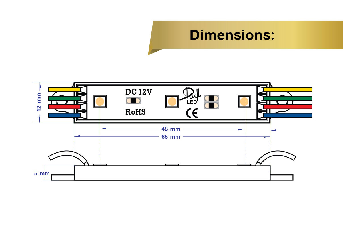 EPISTAR LED MODULE RGB
