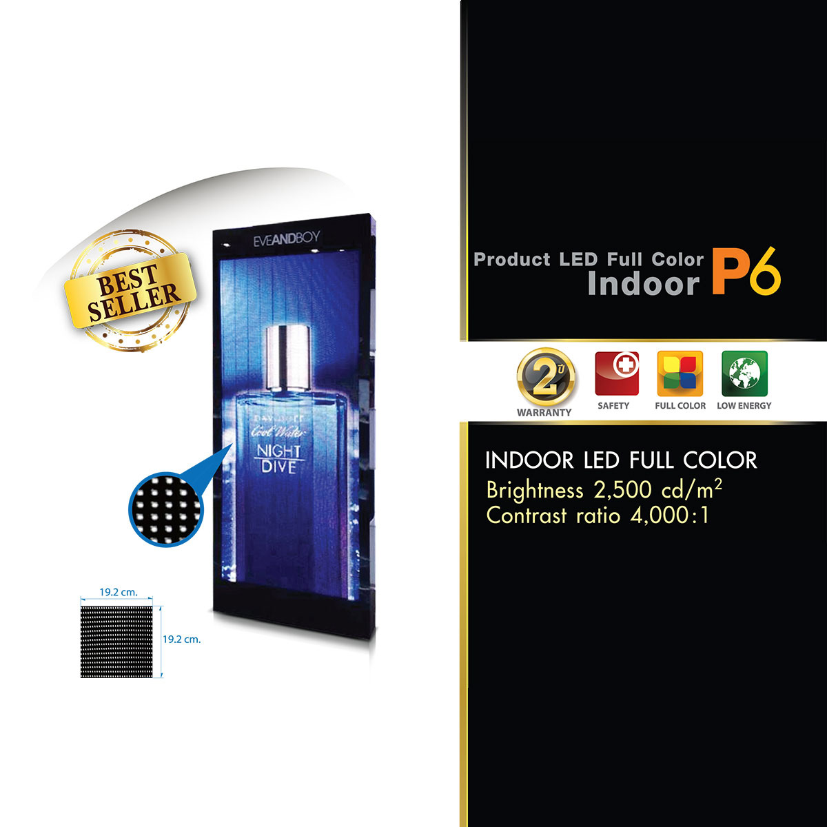 LED Display Indoor P6