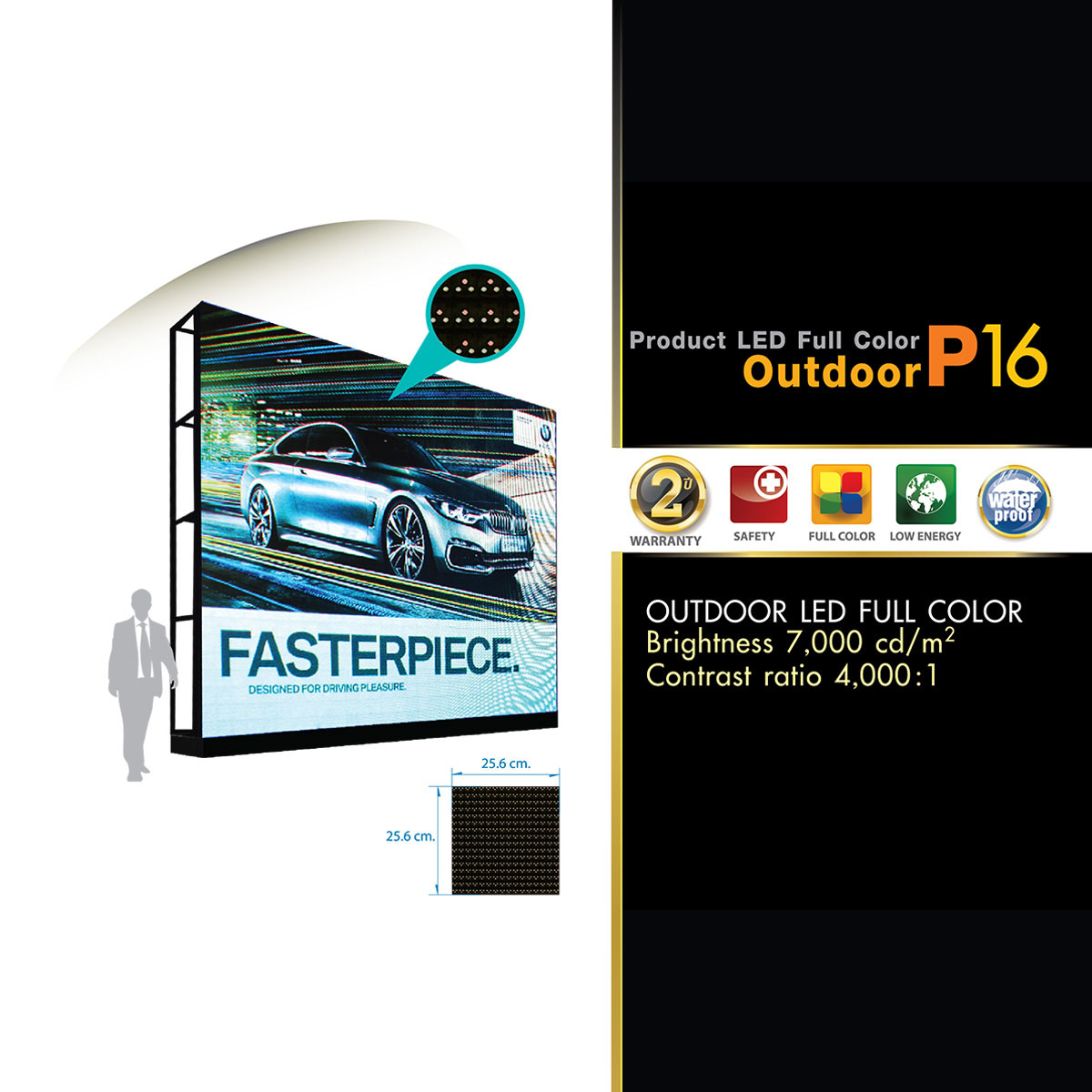 LED Display Outdoor P16
