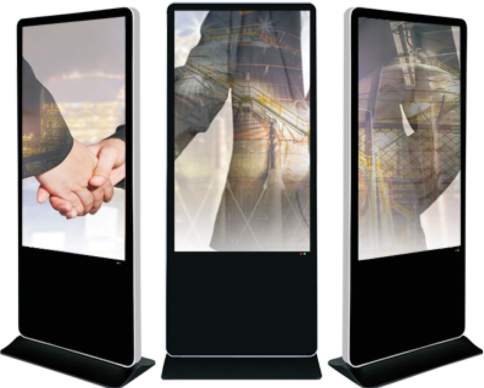 จอคีออส (Kiosk) แบบทรัชกรีน (Touch Screen) และไม่ทรัชกรีน (Non Touch Screen) ตู้โฆษณา