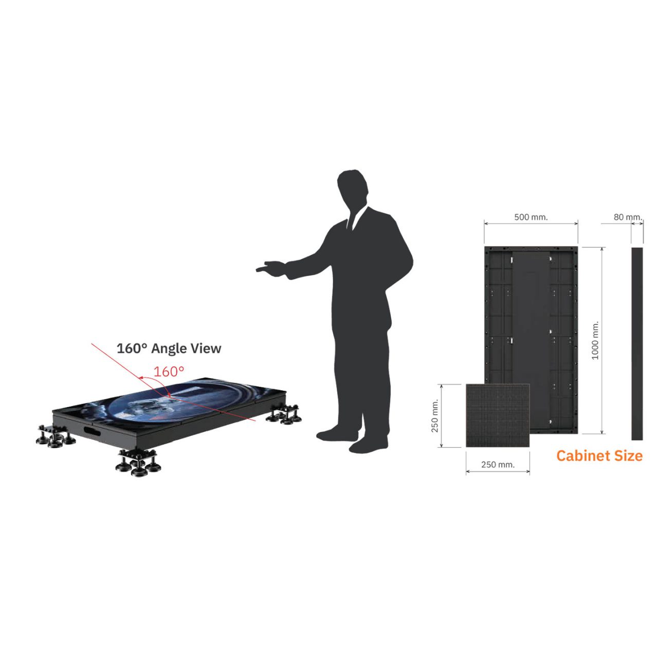 Dwell (Led Floor)KM0129 P2.9