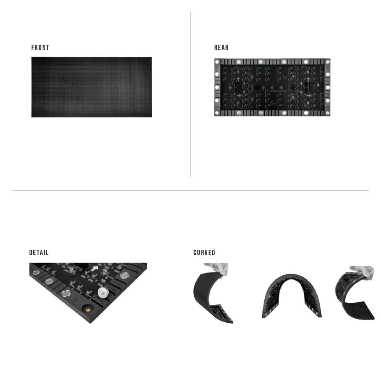 LED Display Flexible LW1.86