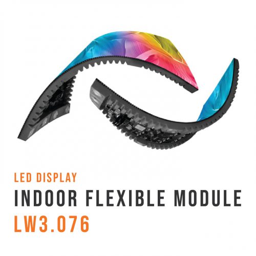 LED Display Flexible LW3.076