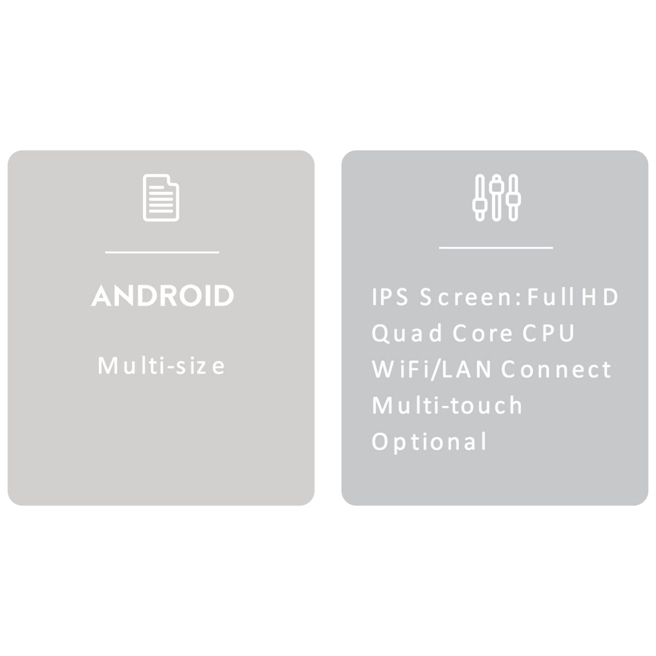 ORDER KIOSK TOUCH SCREEN DIGTAL SIGNAGE