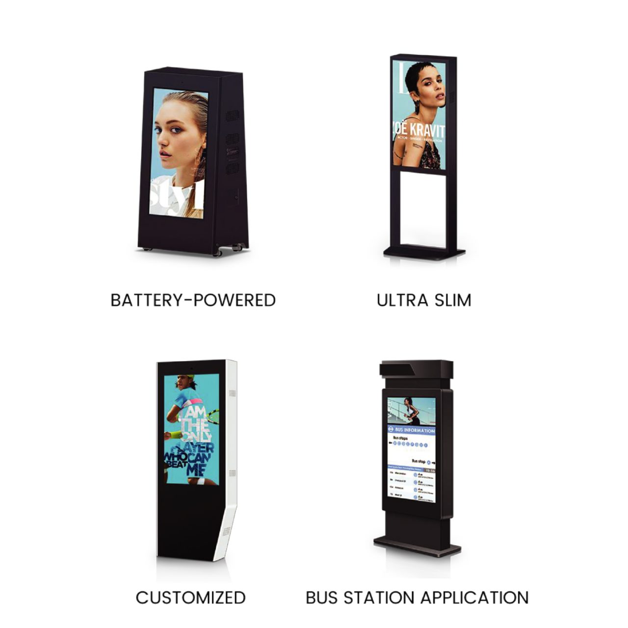 IP 65 WATERPROOF OUTDOOR SIGNAGE