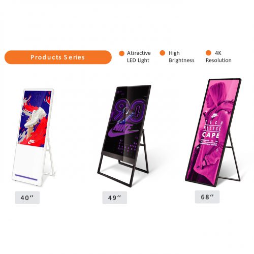 POSTER LCD DISPLAY DIGTAL SIGNAGE