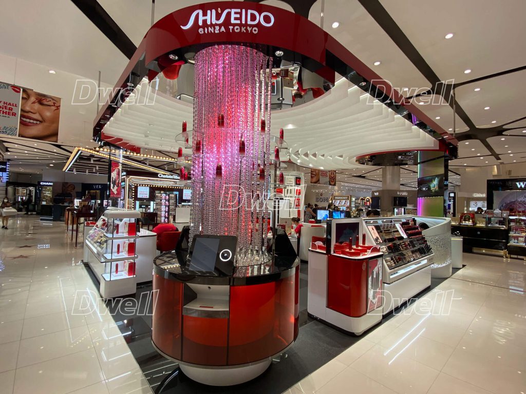 Shiseido Siam Paragon Crystall Display