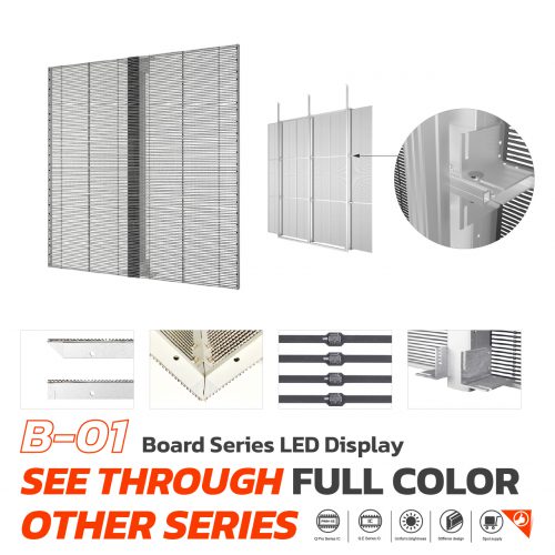 LED Display See-Through B-01