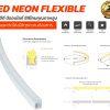 LED NEON FLEXIBLE แอลอีดี นีออนไลท์ ซิลิโคนคุณภาพสูง