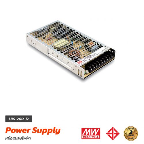 Power Supply MEAN WELL LRS-200-12