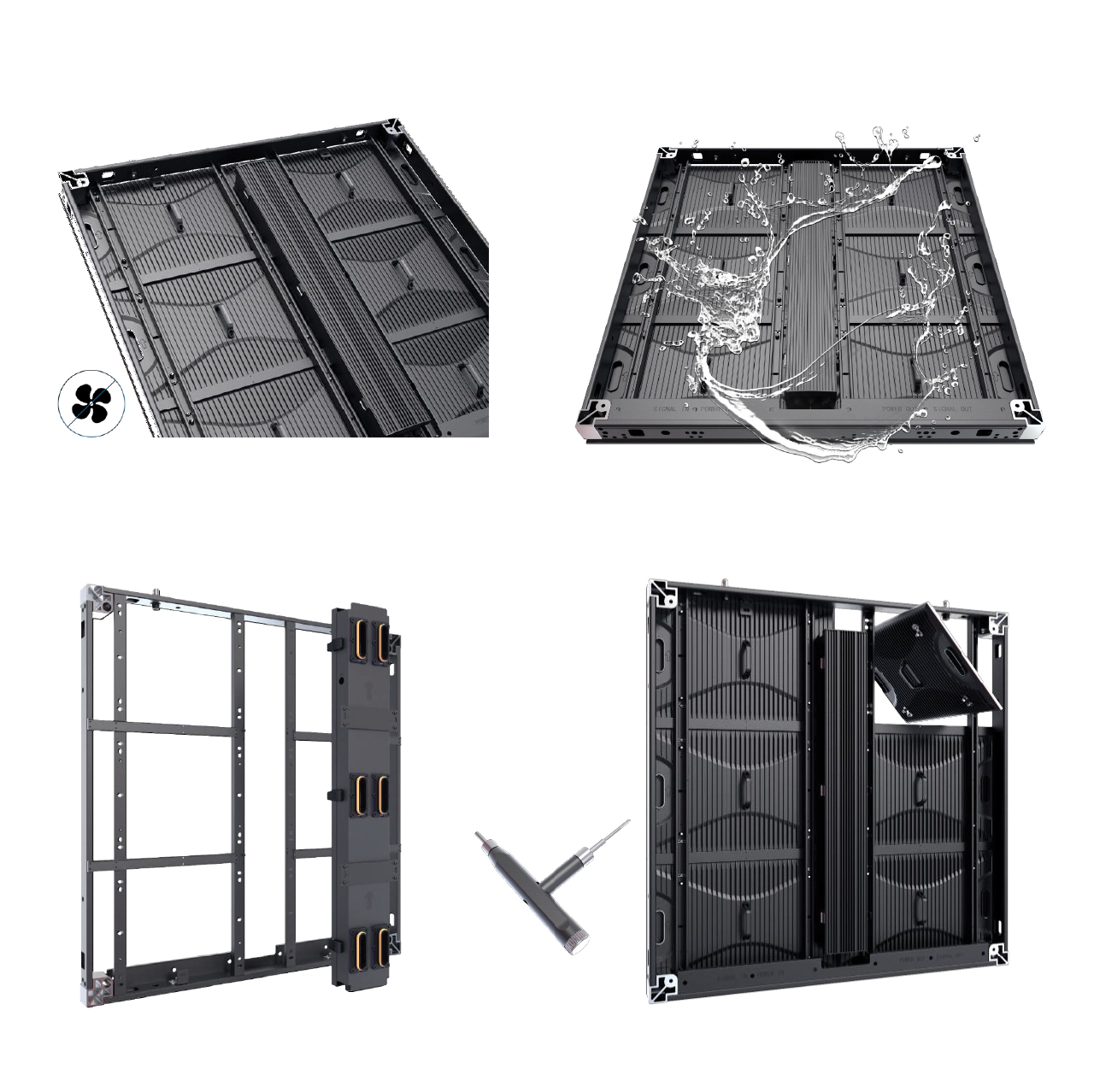 OUTDOOR FULL COLOR LST SERIES Aluminum Profile LST 6 EA1