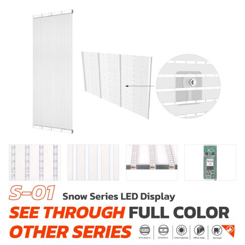 LED Display See-Through S-01
